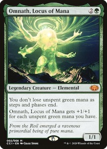 Commander Collection: Omnath, Locus of Mana [Commander Collection: Green] Foil