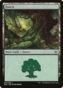 Duel Decks: Forest (31) (Garruk vs. Liliana) [Duel Decks Anthology]