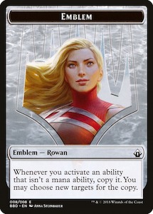 Rowan Kenrith Emblem [Battlebond Tokens]
