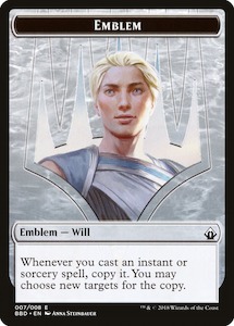 Battlebond: Will Kenrith Emblem [Battlebond Tokens]