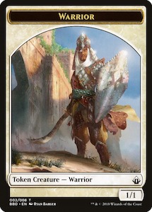 Battlebond: Warrior Token [Battlebond Tokens]
