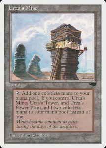 Chronicles: Urza's Mine (Sky Background) [Chronicles]