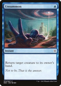 Explorers Of Ixalan: Unsummon [Explorers of Ixalan]