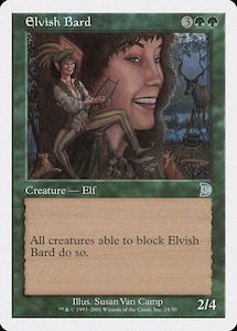 Deckmasters: Elvish Bard [Deckmasters]