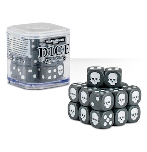 Dice 1: Warhammer Dice Cube - Grey