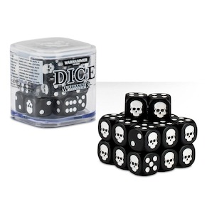 Dice 1: Warhammer Dice Cube - Black