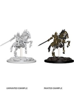 Minis Unpainted: Pathfinder Deep Cuts Unpainted Miniatures Skeleton Knight on Horse