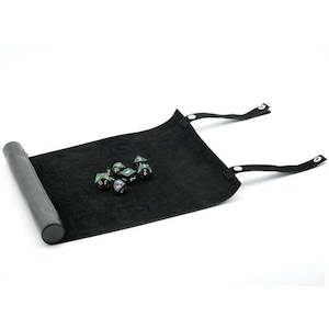 Foldable Dice Mat & Case | Black (A11)