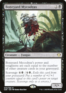 Commander 2020: Boneyard Mycodrax [Commander 2020]