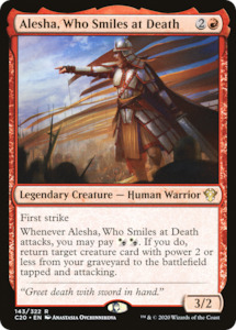 Commander 2020: Alesha, Who Smiles at Death [Commander 2020]