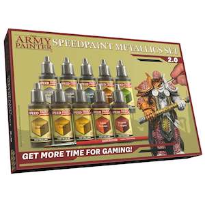 The Army Painter Paint Sets: The Army Painter | Speedpaint | Metallics Set 2.0
