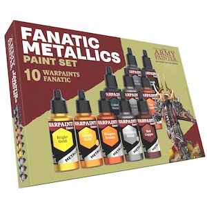 The Army Painter | Warpaints Fanatic | Metallics Paint Set