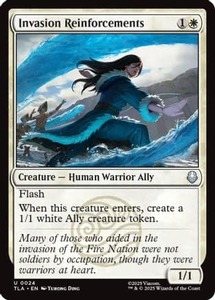 Bulk Mtg Singles In Stock: Invasion Reinforcements |  (024) [Avatar: The Last Airbender]