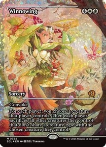 High End: Winnowing (Showcase) (Fracture Foil) |  Foil (392) [Lorwyn Eclipsed]