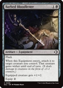 Bulk Mtg Singles In Stock: Barbed Bloodletter |  (086) [Lorwyn Eclipsed]
