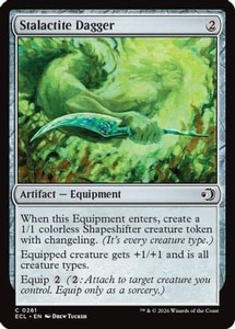 Bulk Mtg Singles In Stock: Stalactite Dagger |  (261) [Lorwyn Eclipsed]