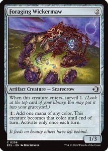 Bulk Mtg Singles In Stock: Foraging Wickermaw |  (256) [Lorwyn Eclipsed]