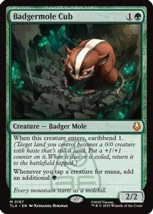 Badgermole Cub |  Foil (167) [Avatar: The Last Airbender]