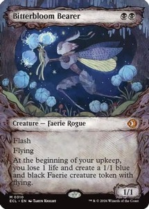 Bitterbloom Bearer (Showcase) |  Foil (310) [Lorwyn Eclipsed]