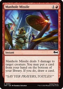 Bulk Mtg Singles In Stock: Manhole Missile |  (094) [Teenage Mutant Ninja Turtles]