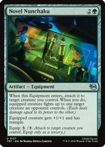 Bulk Mtg Singles In Stock: Novel Nunchaku |  Foil (127) [Teenage Mutant Ninja Turtles]