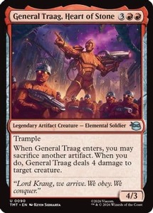 Bulk Mtg Singles In Stock: General Traag, Heart of Stone |  (090) [Teenage Mutant Ninja Turtles]