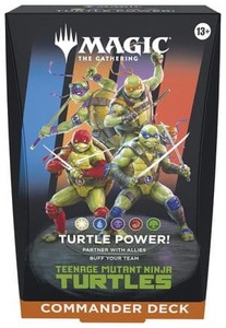Teenage Mutant Ninja Turtles Preorders 1: Teenage Mutant Ninja Turtles Commander Deck - Turtle Power!