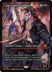 High End: Casey Jones, Vigilante (0286) (Showcase) |  Foil (286) [Teenage Mutant Ninja Turtles]