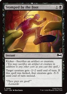 Bulk Mtg Singles In Stock: Stomped by the Foot |  (082) [Teenage Mutant Ninja Turtles]