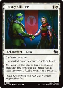 Bulk Mtg Singles In Stock: Uneasy Alliance |  (028) [Teenage Mutant Ninja Turtles]