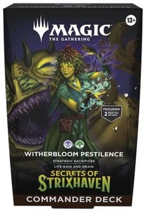 * PREORDER * Secrets of Strixhaven Commander Deck - Witherbloom Pestilence