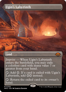 Ugin's Labyrinth (MH3-359) - Modern Horizons 3 (Borderless) Foil