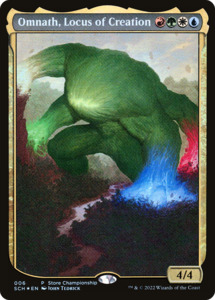 High End: Omnath, Locus of Creation [Store Championships 2022] Foil