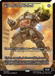 Krang, Utrom Warlord (Showcase) |  Foil (290) [Teenage Mutant Ninja Turtles]
