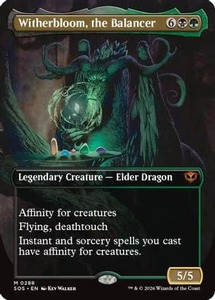 Witherbloom, the Balancer (Borderless) |  Foil (288) [Secrets of Strixhaven]