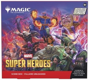 * PREORDER * Marvel Super Heroes Scene Box - Villains Unleashed