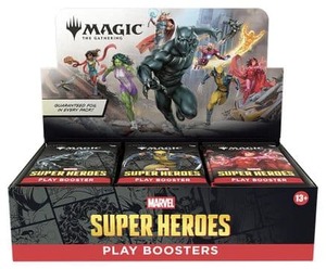 * PREORDER * Marvel Super Heroes - Play Booster Display