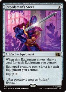 High End: Swordsman's Steel | (752) [Commander: Marvel Super Heroes]