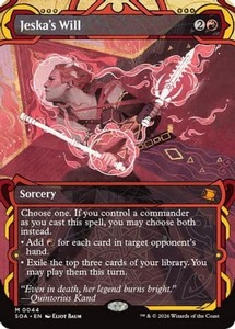 Jeska's Will | (044) [Secrets of Strixhaven: Mystical Archive]
