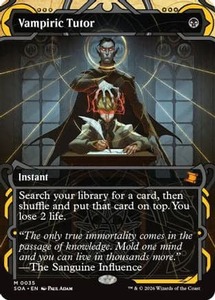 Vampiric Tutor |  (035) [Secrets of Strixhaven: Mystical Archive]