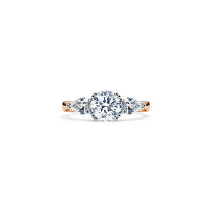 Skagi Collection: Skagi Diamond Ring Rose Gold