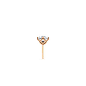 Aurora Single Lab Grown Diamond Stud Rose Gold