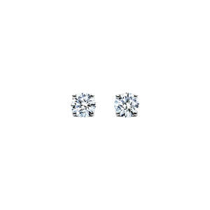 Aurora Natural Diamond Studs Platinum