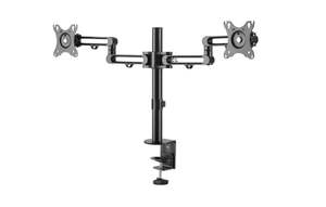 Adaptes: StarTech Desk Mount Dual Monitor Arm for up to 32" Displays