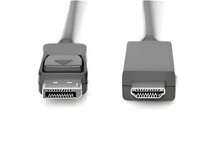 Digitus 2m Display Cable - DisplayPort [M] to HDMI Type A [M]
