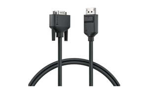 Adaptes: Alogic Display Port to VGA Cable - Elements Series - Male to Male - 2m