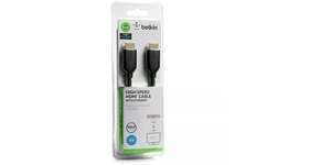 Adaptes: Belkin 2M 4K High Speed HDMI Cable - Gold Plated