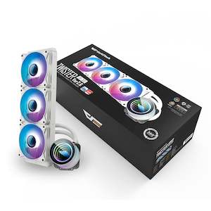 DarkFlash Twister DX360 V2.6 360mm AIO Liquid CPU Cooler - White