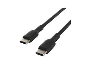 Adaptes: Belkin USB-C To USB-C Cable 1m - Black