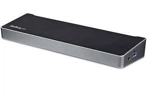 StarTech Triple Monitor USB 3.0 Laptop Docking Station - 4K HDMI, 2x DisplayPort&hellip;